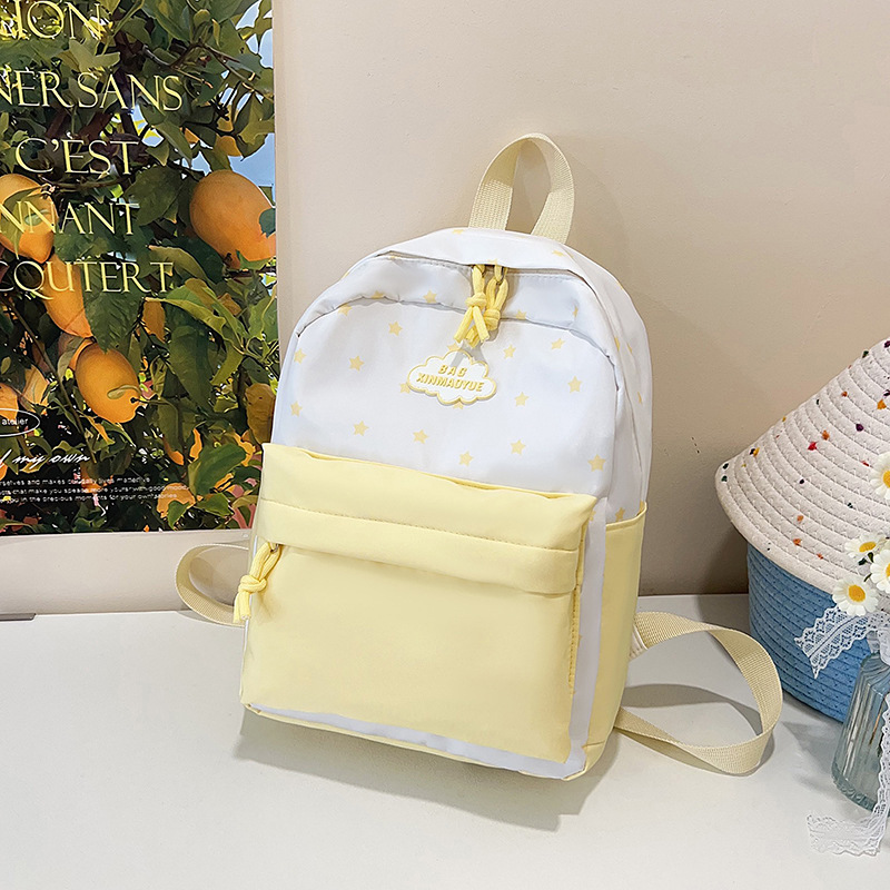 Inswind pequeño corazón de niña fresco bolsas escolares estudiantes de secundaria secundaria bolsas de hombro de color chocantes chicas viajan mochila ligera