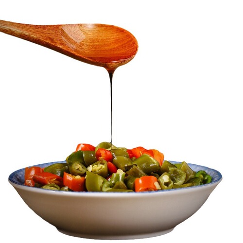 Chaozhou Treasure Authentic Refreshing Chili Pickled Xiaomi Chili Appetizer Pickled Side Dish for Rice Pickled Vegetables Independent Packaging