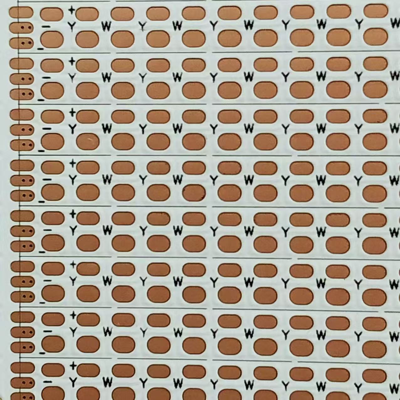 FPC柔性线路板2835三线双色 5B18C*2 180D 581*4.5MM*26PCS 双面