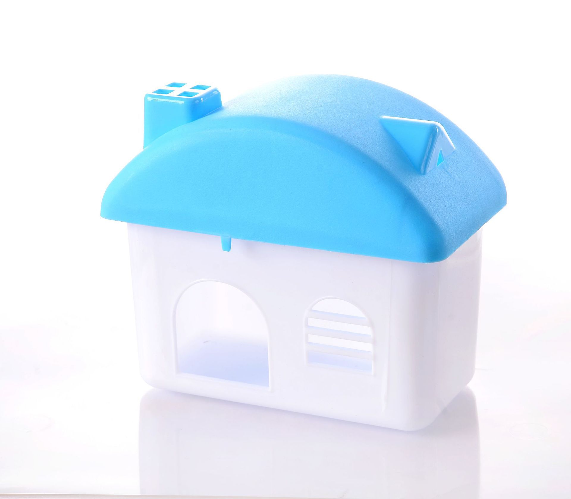 Hámster nido pequeño castillo casa blanca dormitorio fijo nido simple casa caliente dormitorio chimenea