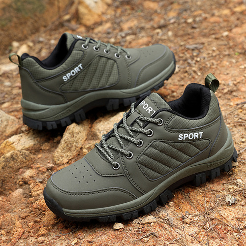 Women's Outdoor Hiking Shoes, Slip-Resistant and Durable Trekking Shoes, Lightweight and Breathable Casual Shoes, Soft Sole Sports Shoes for Women, Flat Heel and Wear-Resistant