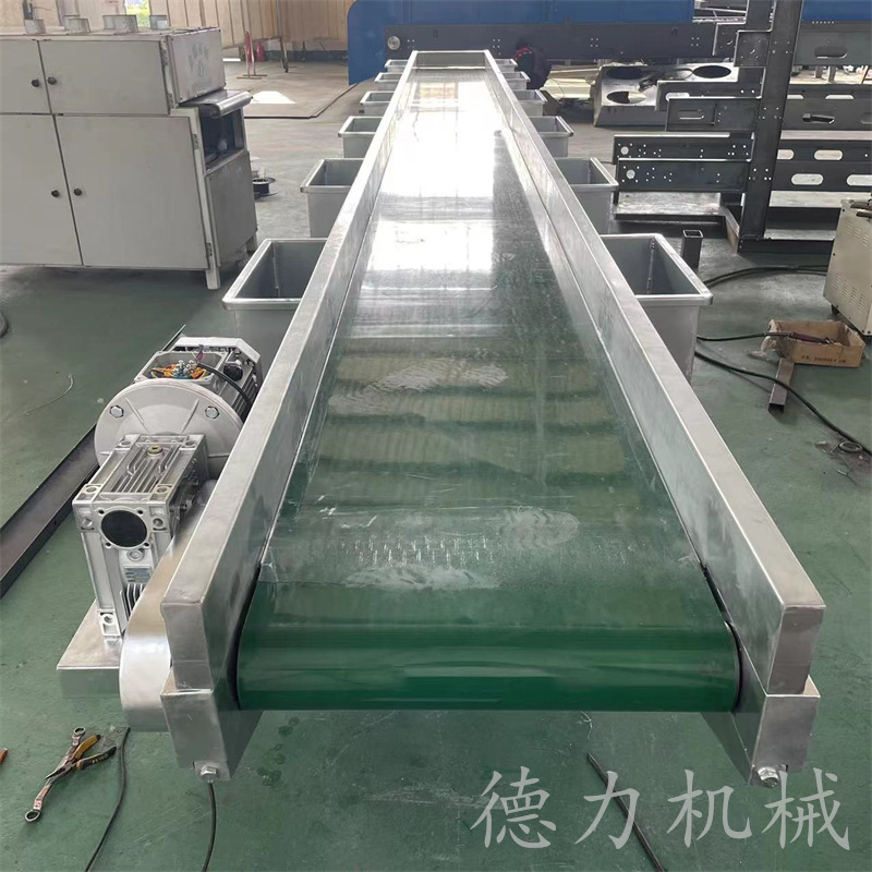 双层皮带输送机皮带转弯机皮带输送机皮带流水线传送带移动输送机