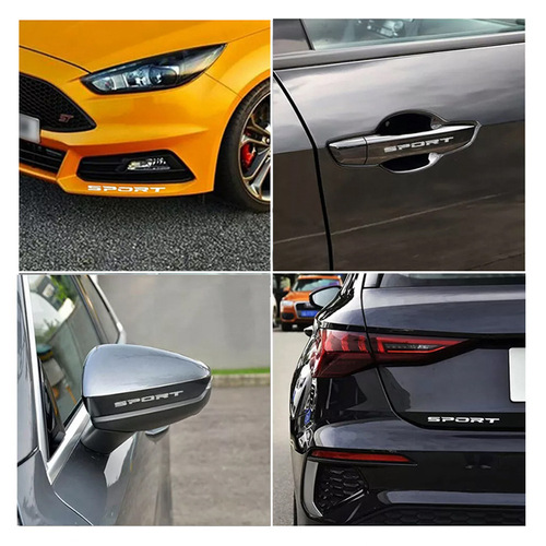 Exclusive Car Personalized Vinyl Wrap SPORT Tire Custom Decal Car Sticker