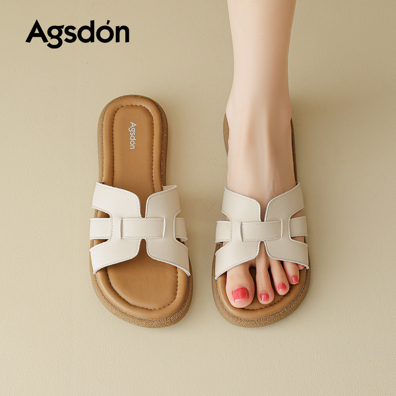 Sandalias Augu Shiden para mujer, para uso en exteriores en verano, nuevo modelo 2026, sandalias romanas hermosas y cómodas que no cansan los pies, combinables con vestidos.