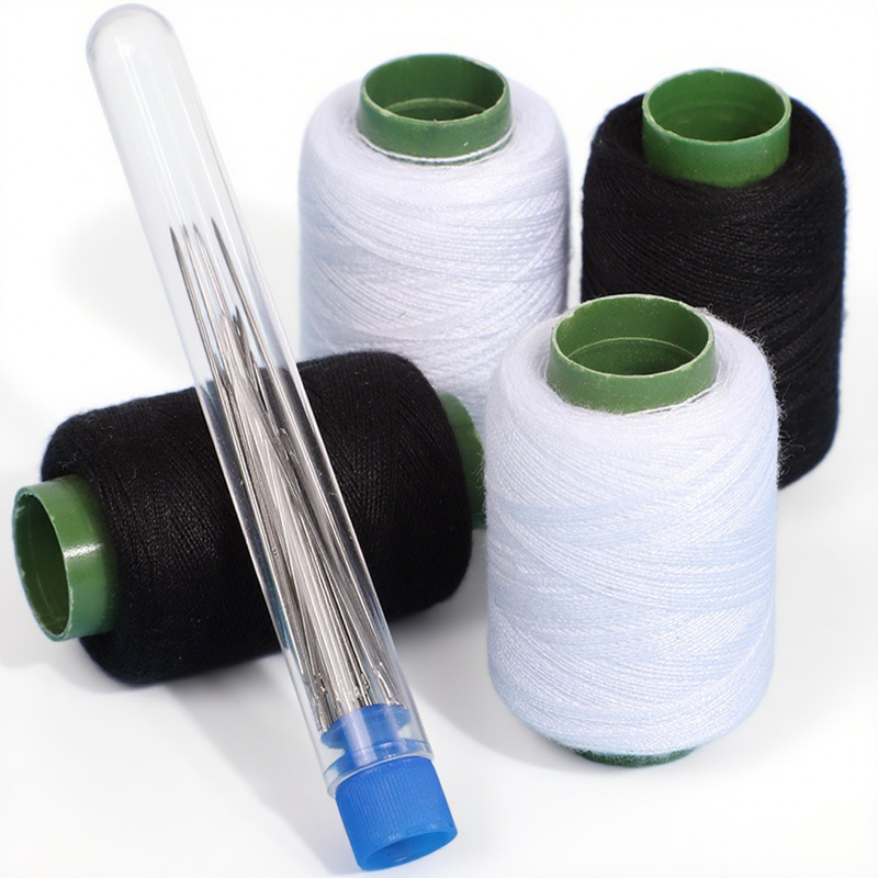 家用手缝线手工diy缝纫线缝衣服针线多色黑白针线缝纫机细线耐用|undefined