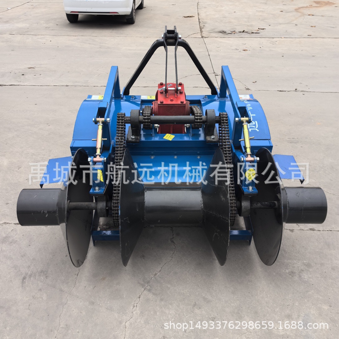2行草莓开沟起垄机 垄面35-40公分垄宽85.90cm的草莓垄沟开沟机