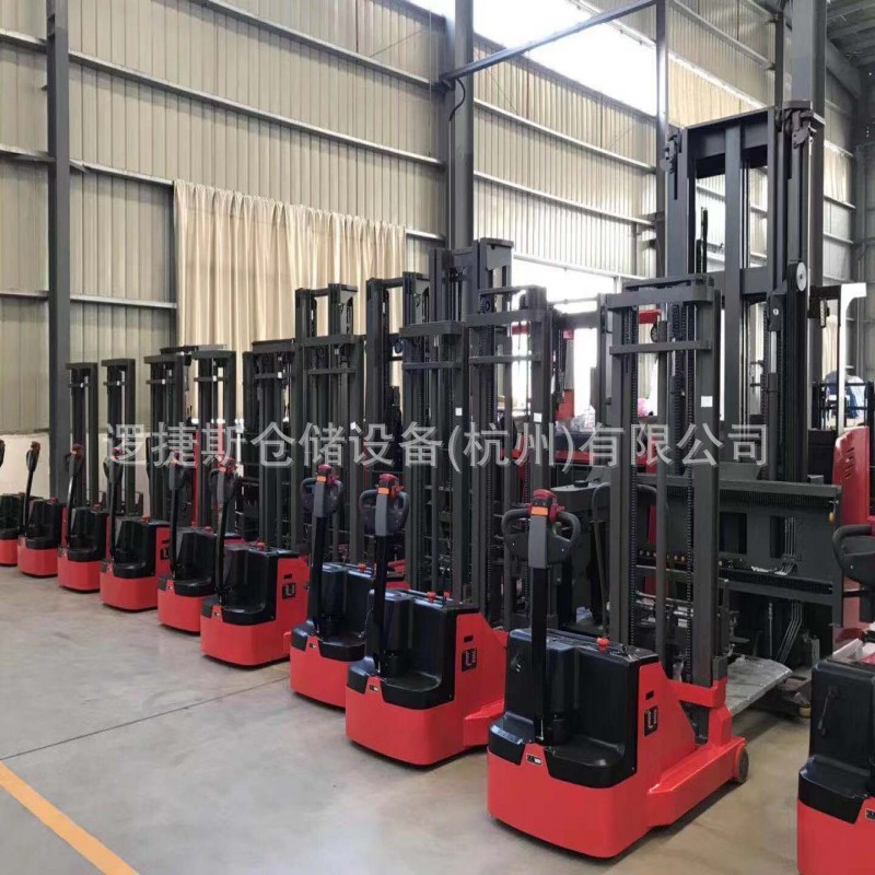 电动堆高车站驾式升降装卸车液压托盘铲车堆垛车小型1.5吨叉车