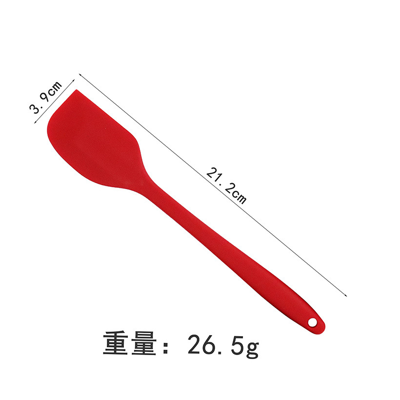 Espátula de Silicona Monobloque para Repostería de Grado Alimenticio para Crema y Pasteles