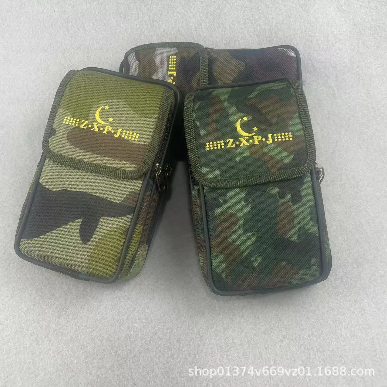 Тактический камуфляж для мобильного телефона для мужчин для поставки холста для пожилых людей Bag 6-дюймовый многофункциональный ремень для ношения поясной сумки