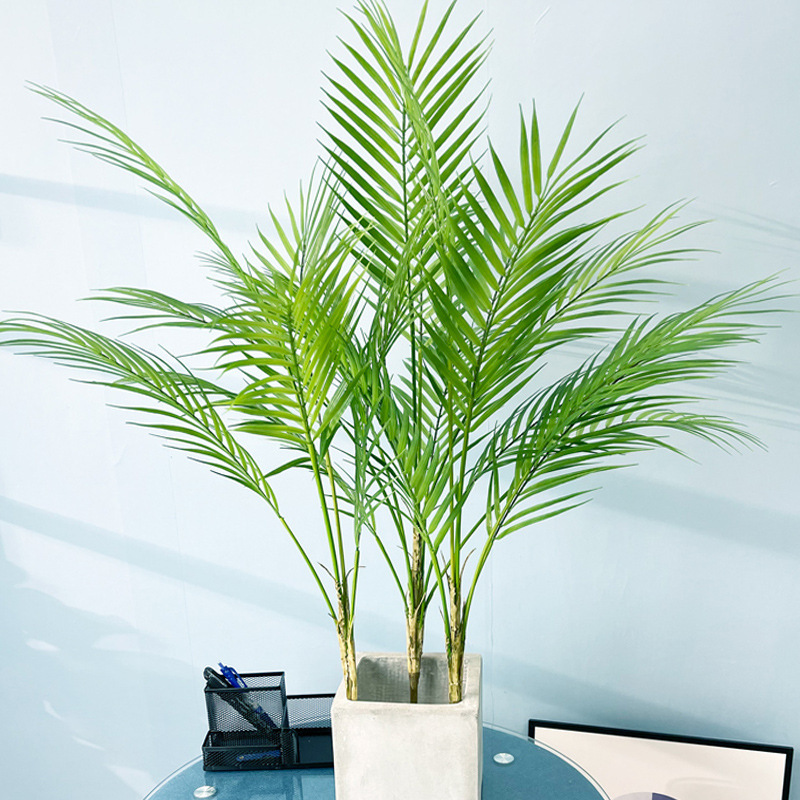 15 fork simulation loose sunflower bundle fake palm tree plant plastic phoenix tail bamboo home wedding decoration artificial sunflower tree 15 fork simulation loose sunflower bundle fake palm tree plant plastic phoenix tail bamboo home wedding decoration artificial sunflower tree