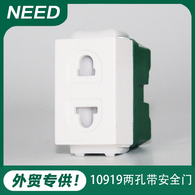 Экспорт настенный выключатель розетка переключатель функция ключ 2 штекер 16А Вьетнам 2 отверстия Лаос Мьянма