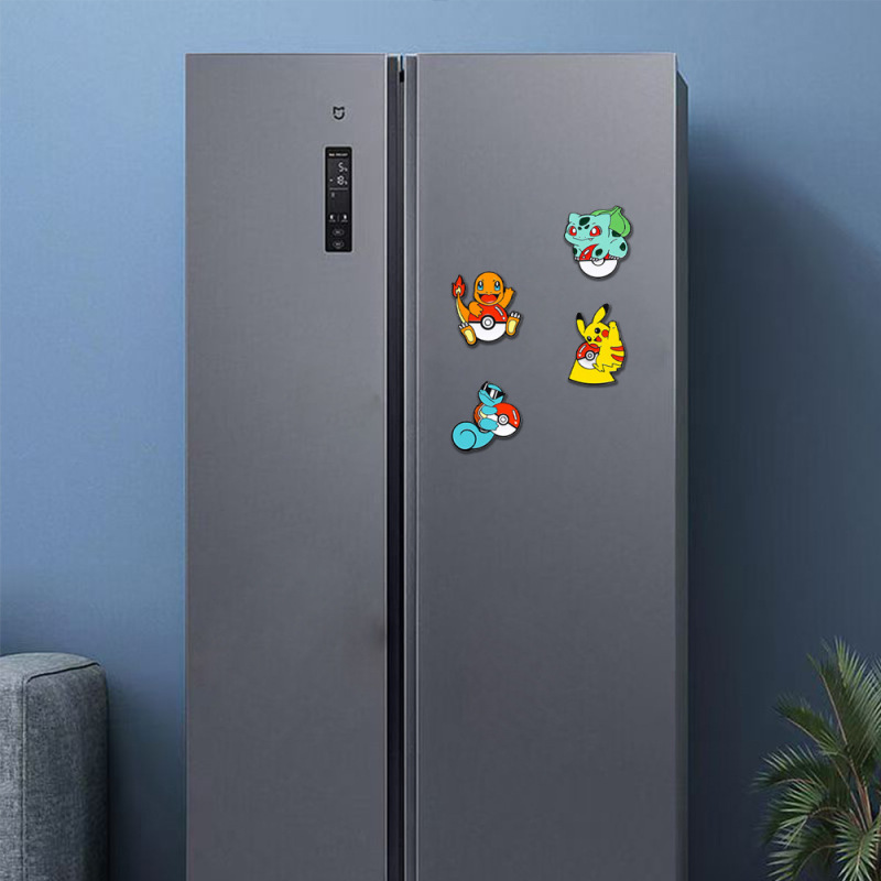 漫画アニメピカチュウ金属冷蔵庫マグネットかわいいポケモンポケモンシリーズマグネットホームアクセサリー|undefined