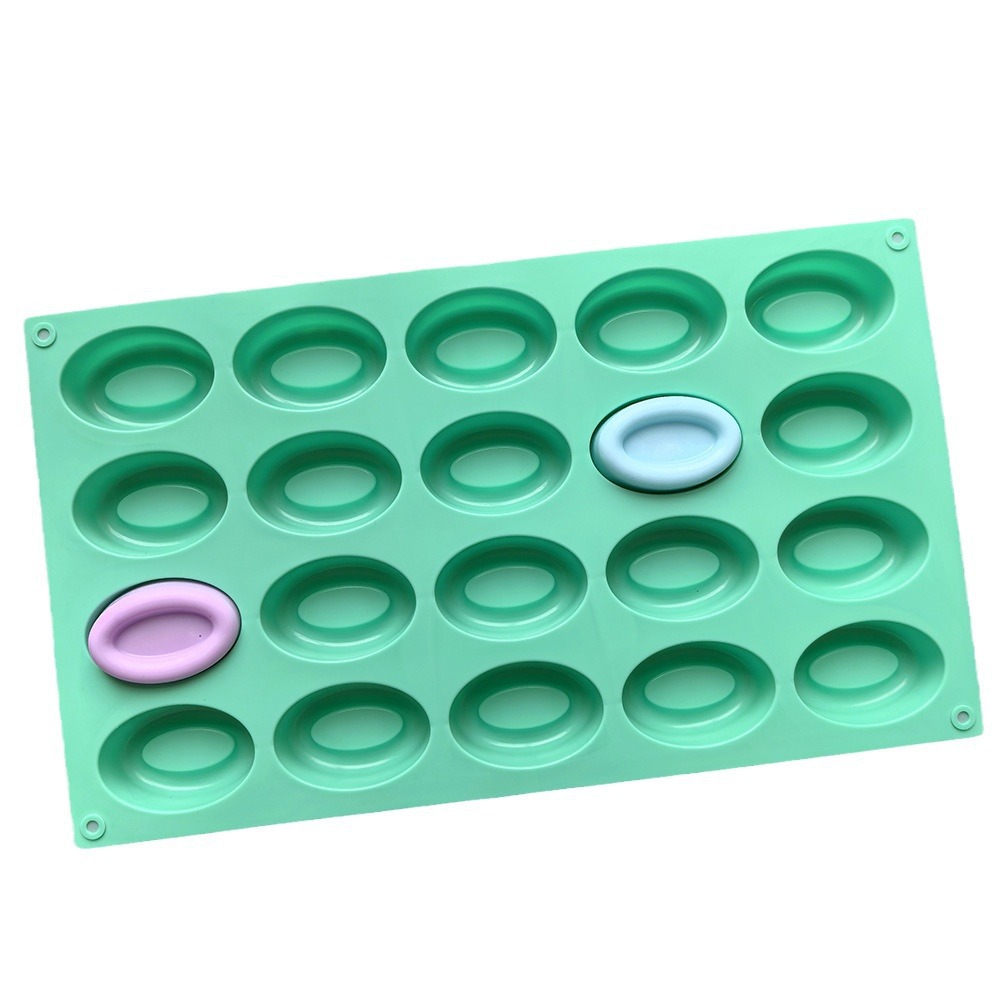 20 donuts oval 47 molde de galletas de chocolate molde de pastel molde de helado molde de silicona