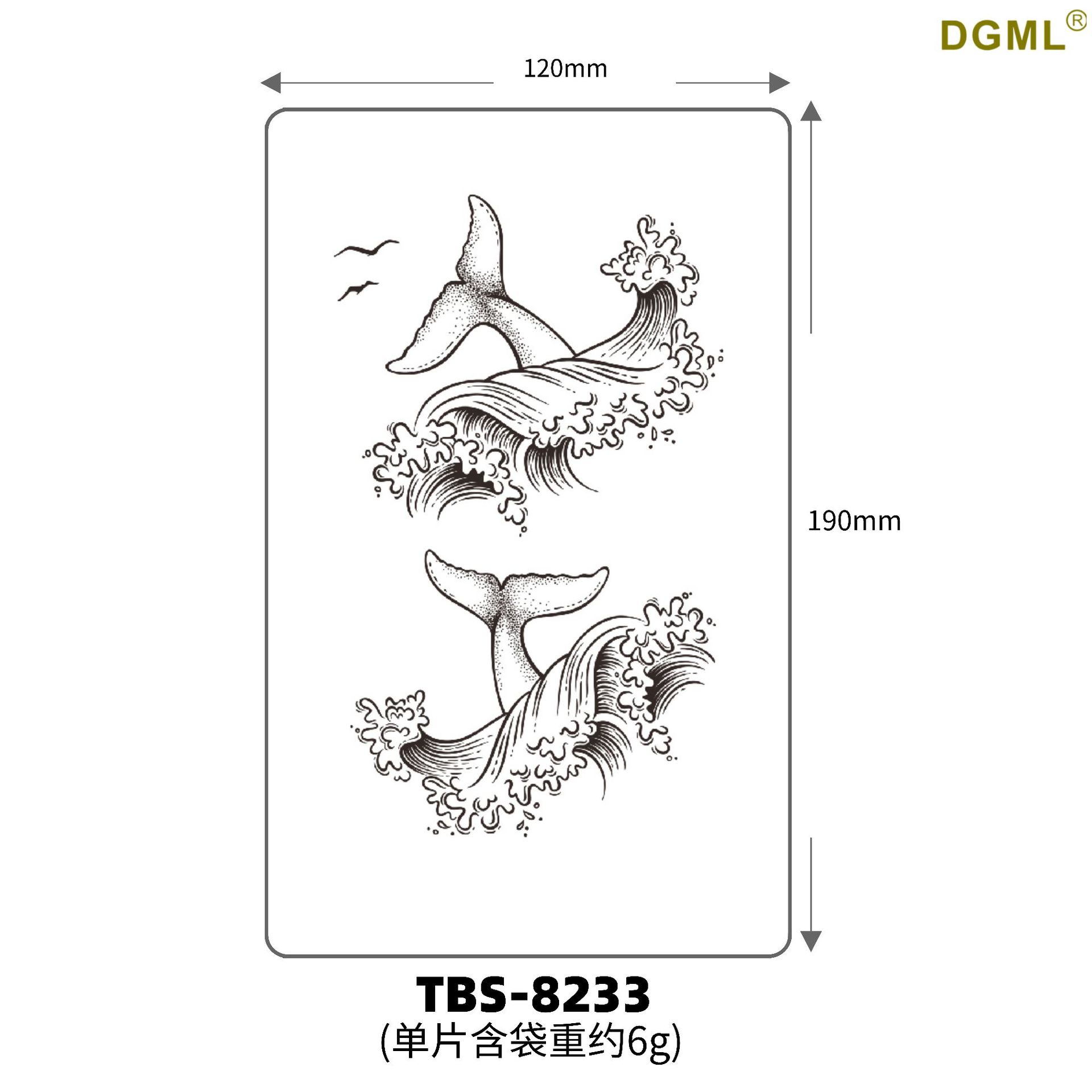 Pegatinas de tattoo se pueden fijar letras flor brazo tatuaje dibujos animados transfronterizo tatuaje pegatinas europeo y americano bronceado completo Volver al por mayor tatuaje