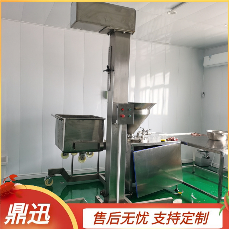 液压香肠灌肠机 双路灌装腊肠、红肠、亲亲肠、蒜蓉肠机器  鼎迅