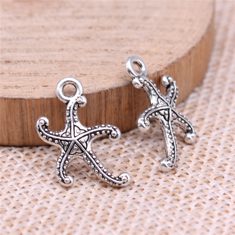 1 Piece Retro Starfish Alloy Plating Pendant Jewelry Accessories display picture 1