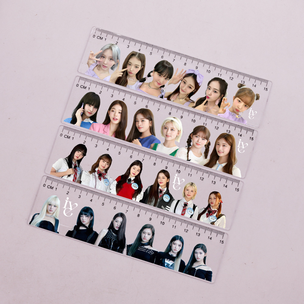 Korean girl group IVE-themed merchandise album: After LIKE ruler