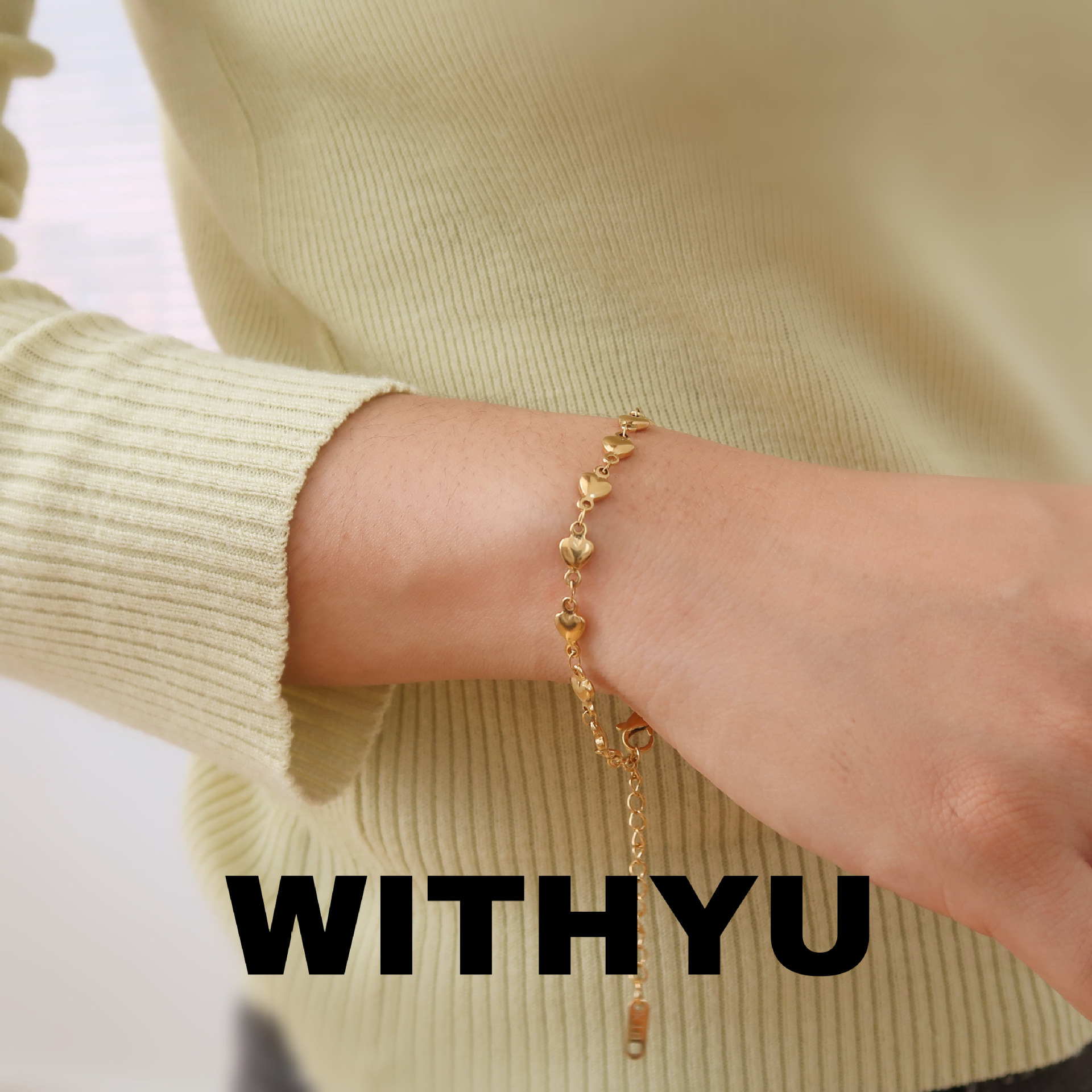 5g Weight Bracelets, Necklace Classification 1 Piece Quantity Daily Occasion Titanium Steel Material Heart Shape Pattern Women's Gender Plating Design Simple Style Style Titanium Steel Simple Style Heart Shape Plating Bracelets Necklace 1