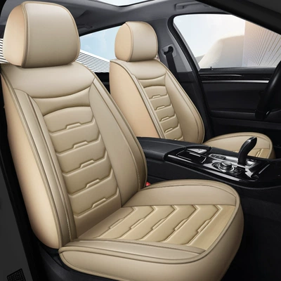 Four Seasons Pad Four-Season Universal Seat Cover Car - warm-rice-single-seat-universal