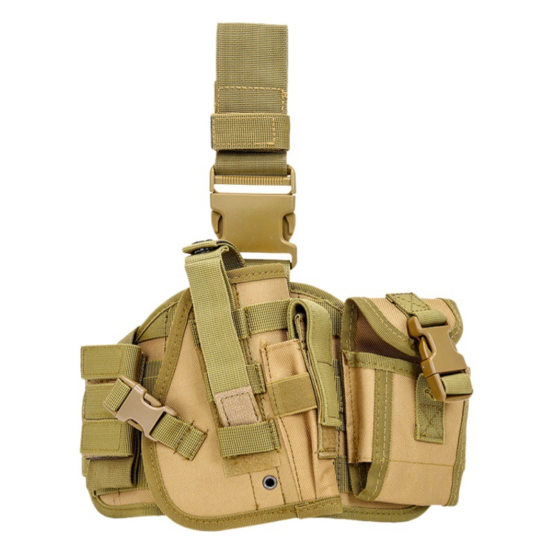 Bolsa para pistola de entrenamiento para deportes al aire libre, ventilador militar, funda táctica de camuflaje, funda de extracción rápida, funda combinada tornado