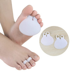 Amazon SEBS Dual-Hole Toe Pads for Front of the Foot - Soft Toe Pads for Front Feet Protection - Unisex Toe Pad