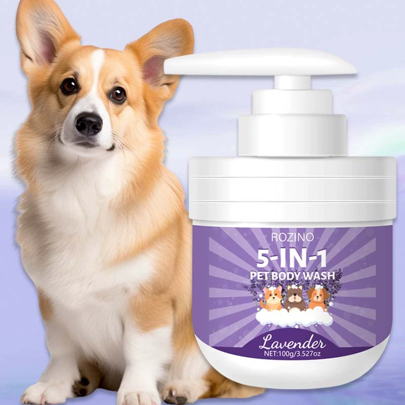 Трансграничный ROZINO лавандовый специальный шампунь для кошек и собак с оливковым ароматом, долговечный ароматный пресс, может дезодорировать и удалять клещей