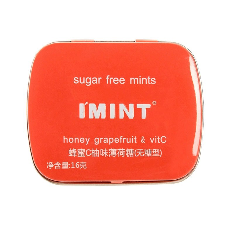 I 'MINT sugar-free mint breath freshening candy wholesale snack chewing gum carry iron box