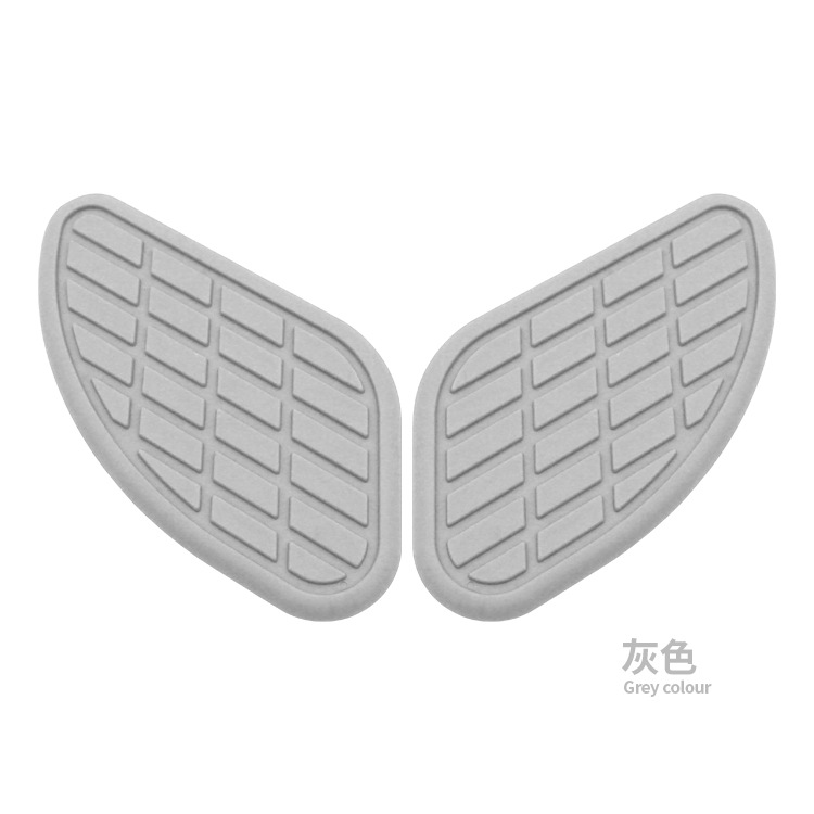 격자 무늬 탱크 스티커 (회색)