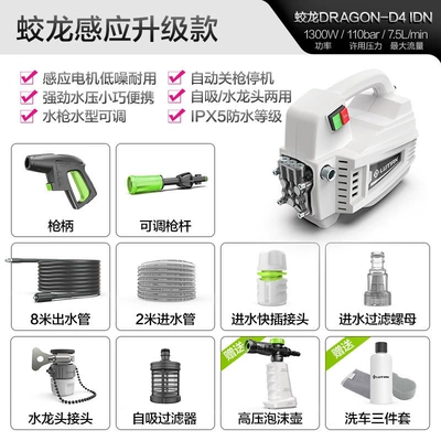 Greenfield Snow Leopard Car Washer Car washing machine - jiaolong-d4-brushless-induction-1300w-110kg-water-pressure