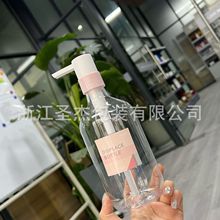 500mlϴ��Һ���z͸��ƿ�o�wƷ���w�鰴��ƿϴ�lˮ��ԡ¶PET����ƿ