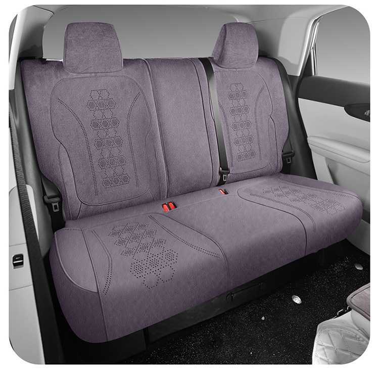 Geely Xingyue Car Seat Cushion, Custom-Made Rams Suede Seat Cover, All-Season Full Coverage Breathable Seat Cover