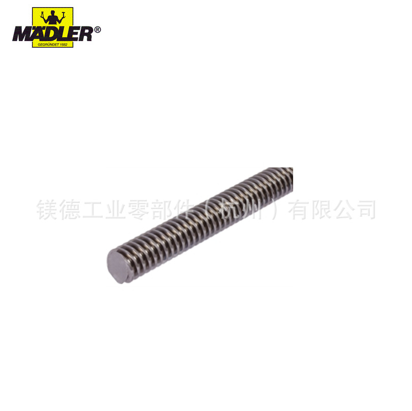 Maedler 螺纹轴  双头螺纹  左右旋  钢 不锈钢