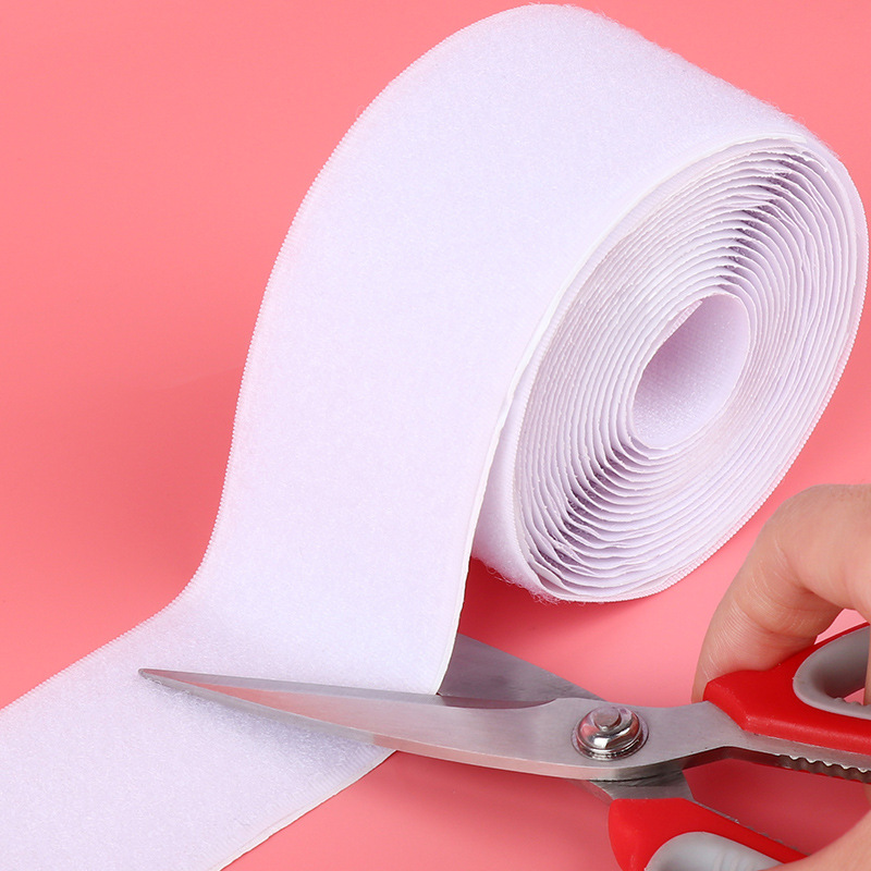 Cinta de velcro de doble cara adhesiva fuerte cortina de cinta adhesiva cortina de puerta niño y madre cinta adhesiva cinta autoadhesiva tira adhesiva hebilla adhesiva