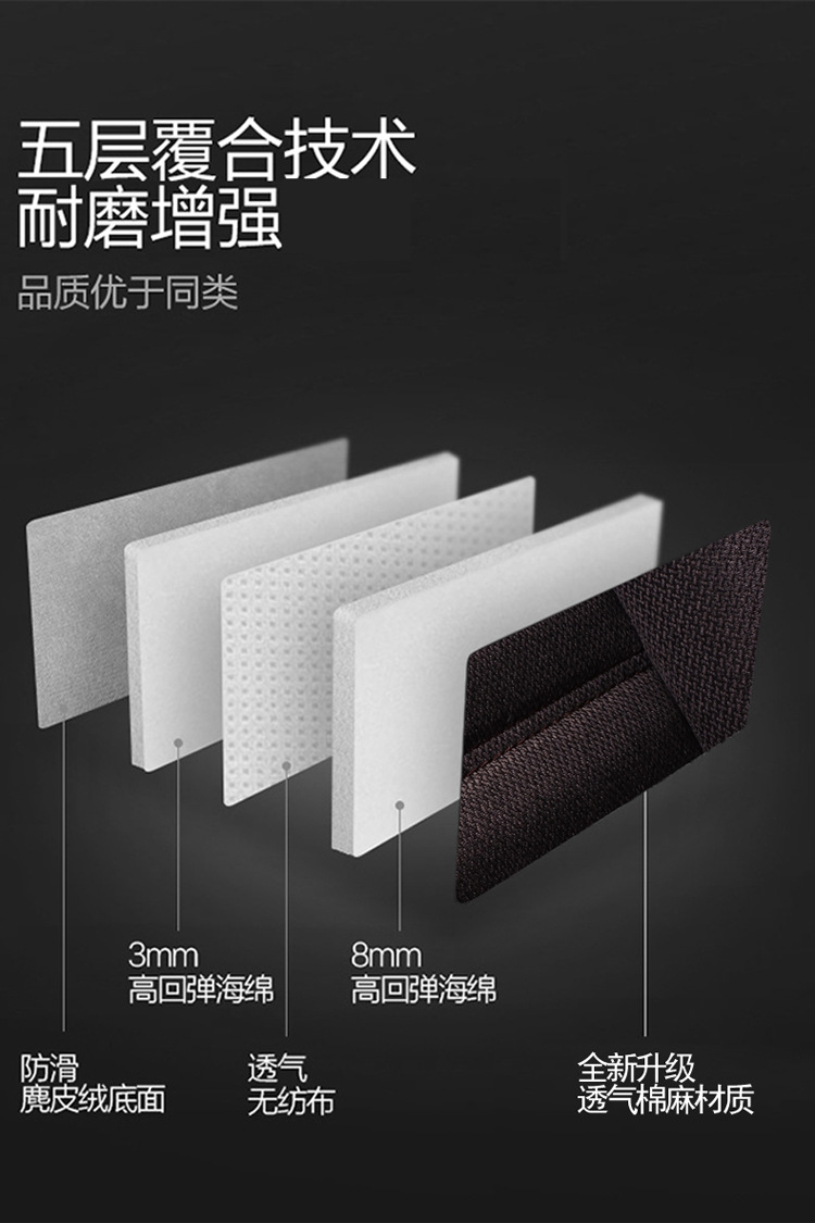 19 new five-seat fully enclosed Breathable linen car seat cover buckwheat Shell filling four seasons Universal Health cushion