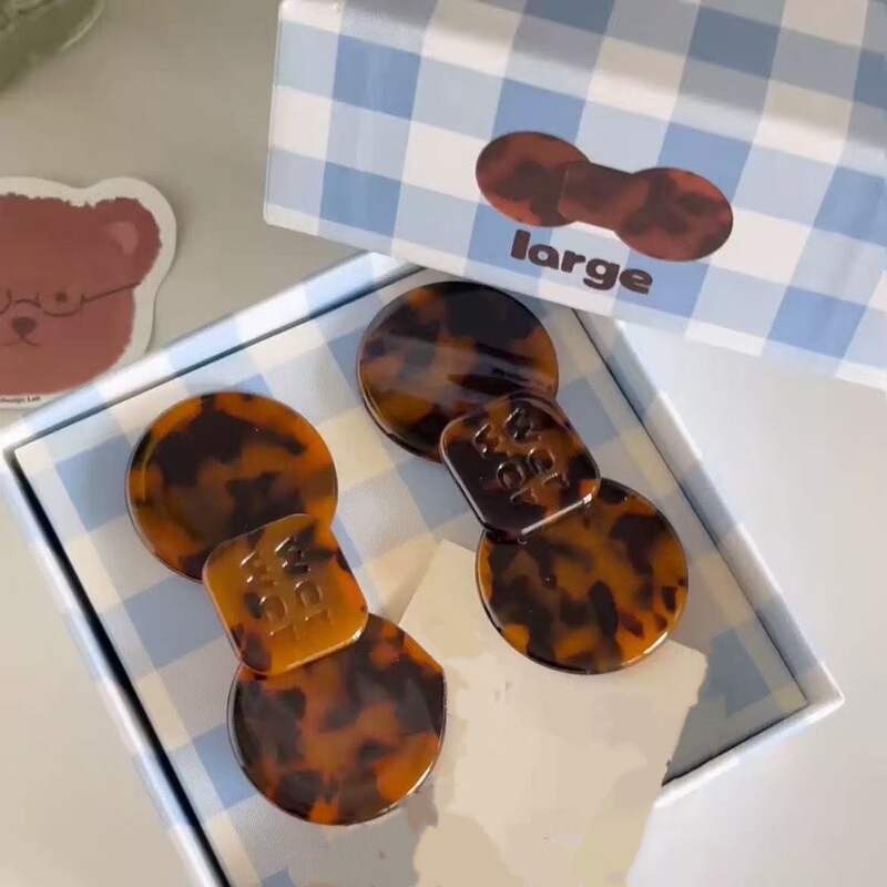 Zhao Lusi's Leopard Print Bow Hairpin Ins Girl's High-End Duckbill Clip Bangs Clip Side Hair Clip Zhao Lusi's Leopard Print Bow Hairpin Ins Girl's High-End Duckbill Clip Bangs Clip Side Hair Clip