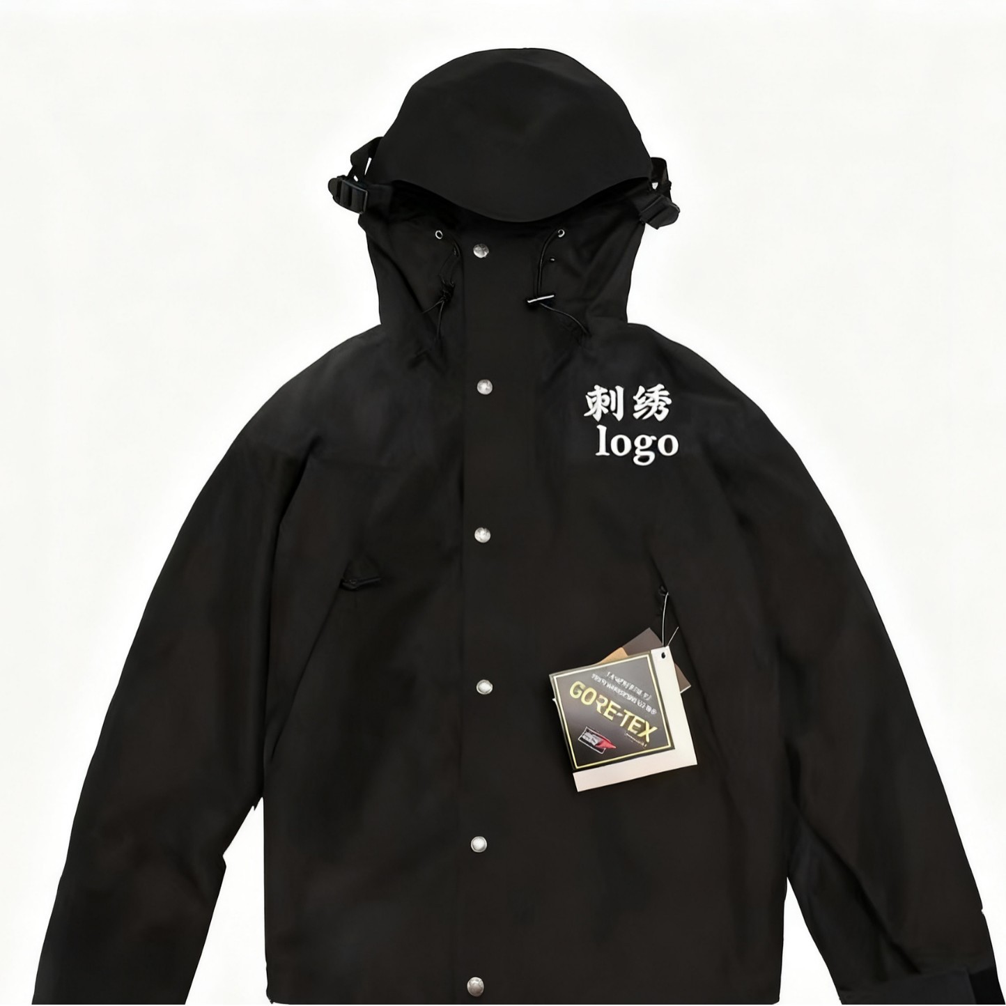 TNF1990 traje de asalto impermeable tela GTX hombre y mujer cara norte a prueba de viento traje de esquí de montaña chaqueta ligera