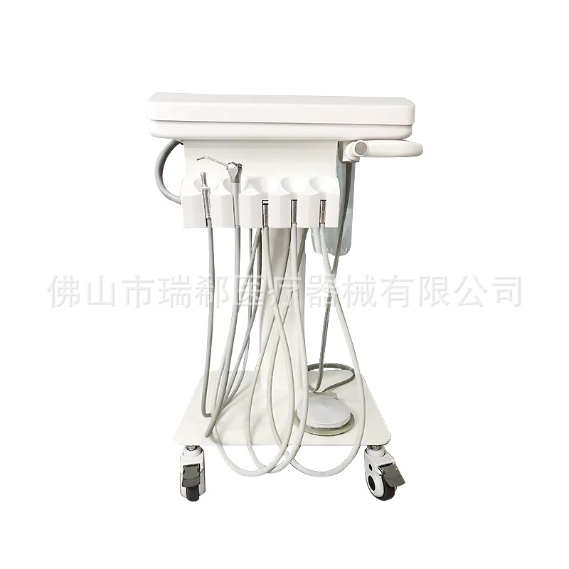 Carro dental, carro de turbina portátil móvil, salón de belleza, clínica para mascotas, banco de trabajo móvil, carro