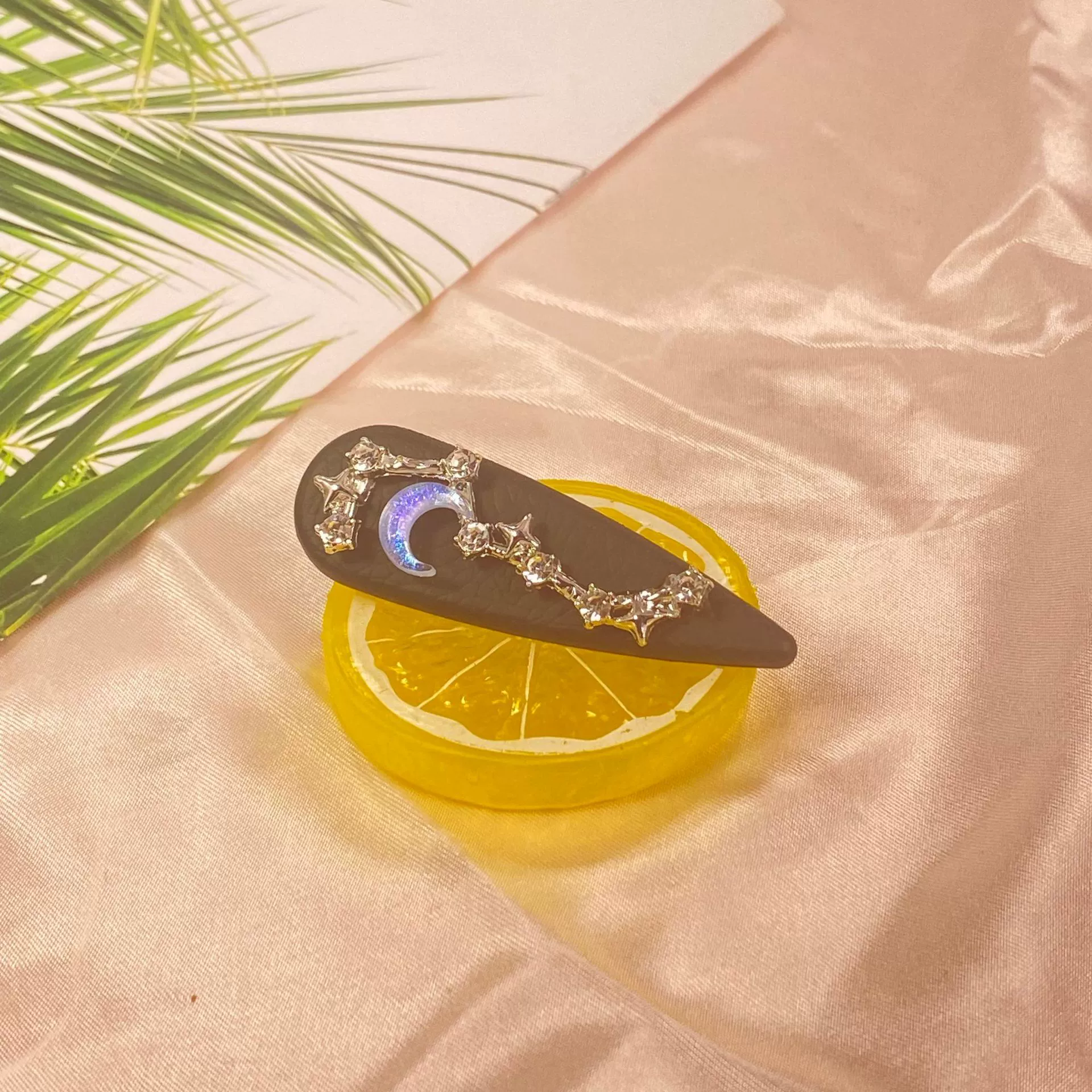 Серия Starry Sky Dream Diamond Star Star Moon Side зажим словo и водяная капля перед лбом украшение для волос bb