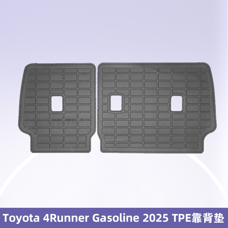 Para Toyota 4Runner 2025 combustible 3D para todo clima material TPE almohadilla para el pie del maletero