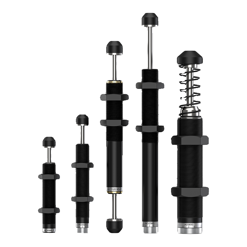 Amortiguador hidráulico amortiguador amortiguador cilindro amortiguador manipulador accesorios resortes AC0806/1007/AD1210