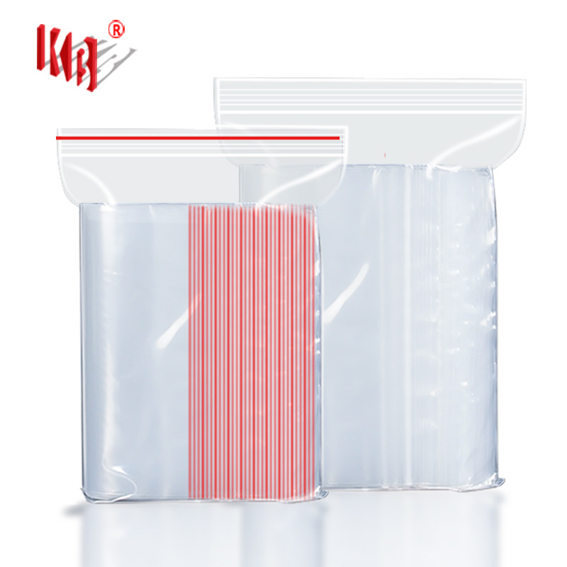 Bolsa ziplock Bolsa transparente de varios tamaños al por mayor con cremallera Bolsa de plástico bolsa de plástico bolsa de hueso con cremallera bolsa de plástico