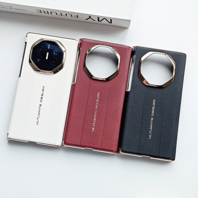 Suitable for Huawei Matext Extraordinary Master Mobile Phone Case Plain Leather Business Mate Xts Protective Cover Full Shaft Protection