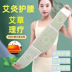 艾草は腰をかばって防具の男女の理学療法をします。