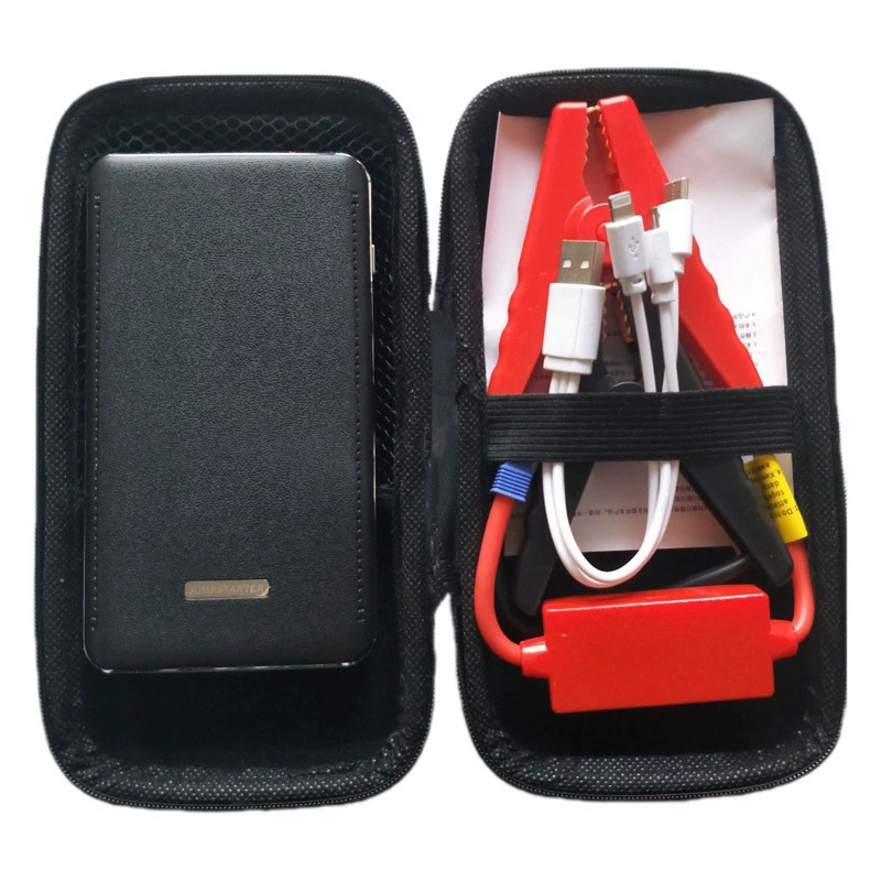 Трансграничный автомобильный аварийный запуск питания 12v зарядный автомобиль с электрическим кожаным узором сверхтонкий автомобильный аварийный источник питания