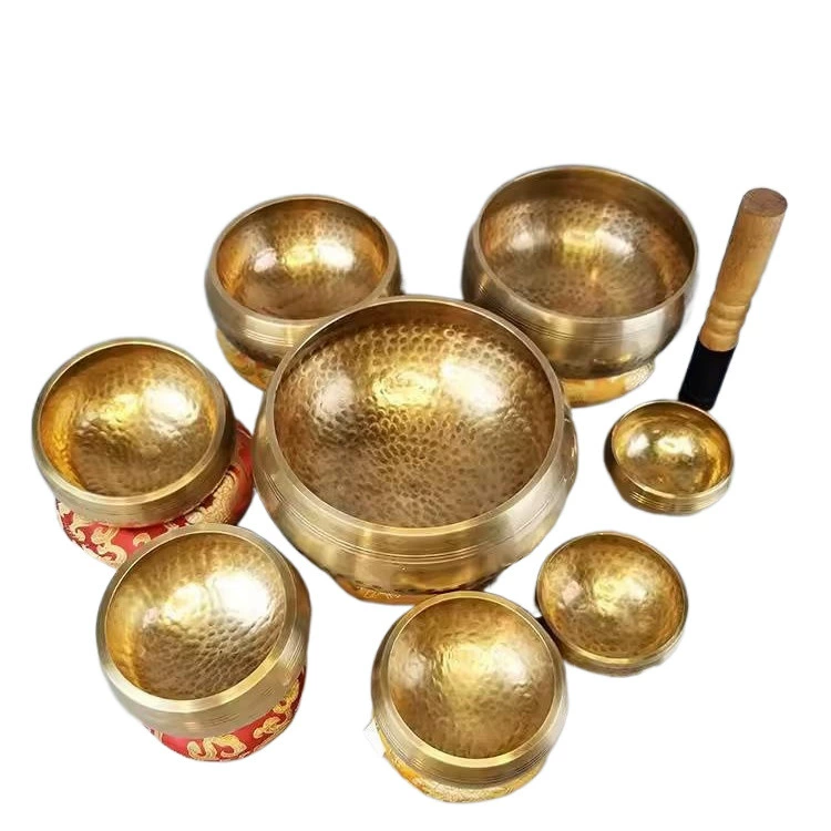 Пиала Song Yin Bowl Bowl Bowl Bowl Yoga Want to Full Moon Соответствующее сердце Bowbon медная глышка Maggie Nepal ручная работа медная пиала