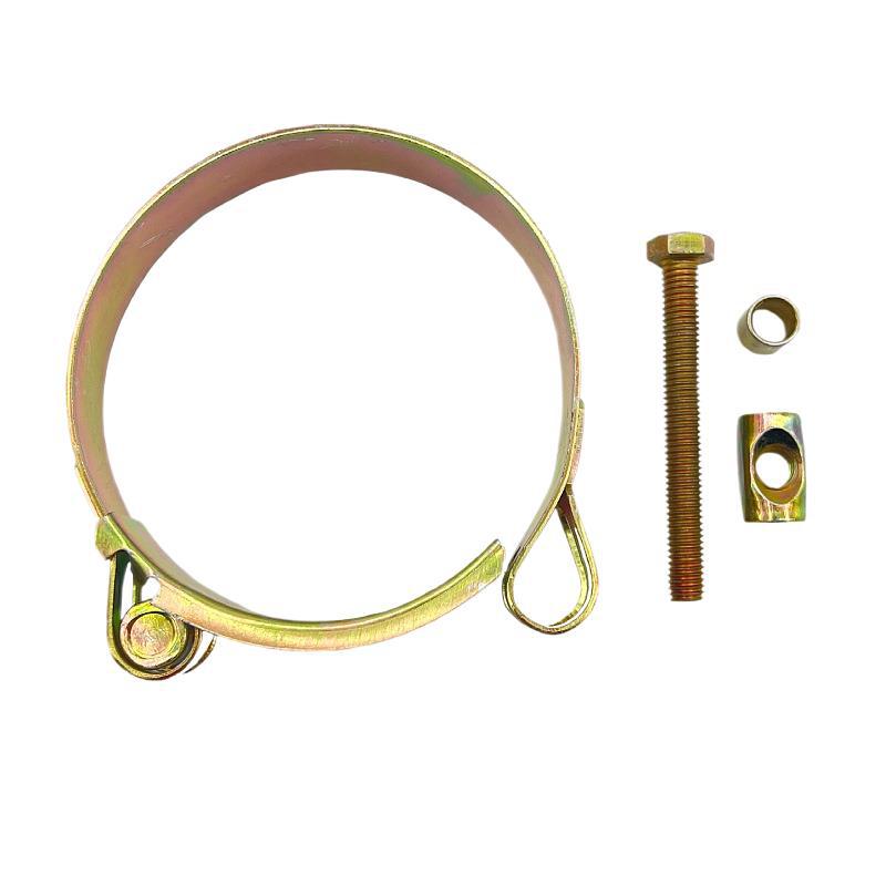 Euro hierro galvanizado fuerte abrazadera de abrazadera