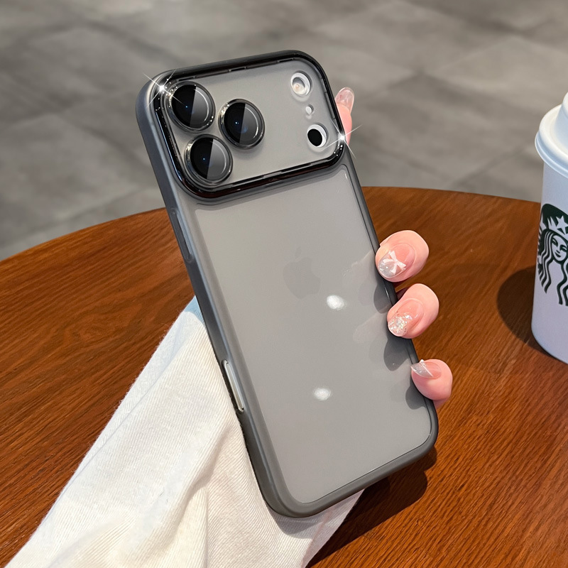 适用iPhone17PROMAX手机壳微透TPU软壳苹果17自带镜头膜保护套16|undefined