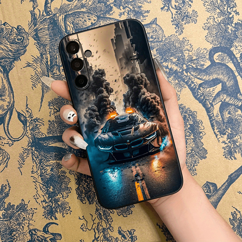 Suitable for Samsung S25Ultra Mobile Phone Case S26 Racing A17 Cool Smoke A72 Protective Case S24 Soft Shell Tpua90 Suitable for Samsung S25Ultra Mobile Phone Case S26 Racing A17 Cool Smoke A72 Protective Case S24 Soft Shell Tpua90