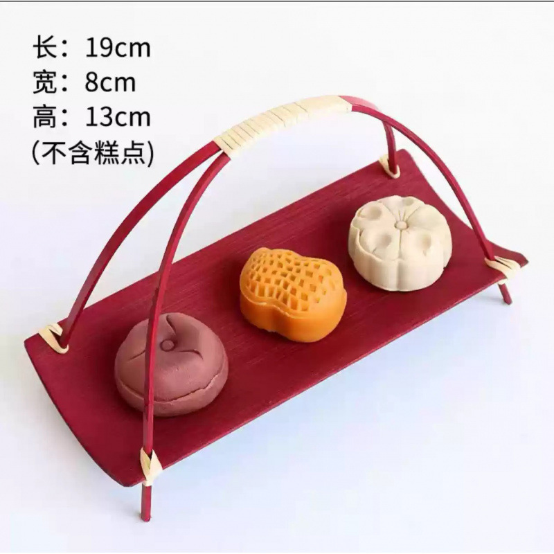 新中式婚礼订婚宴甜品台展示架生日宴会蛋糕架实木套装装饰摆件|undefined