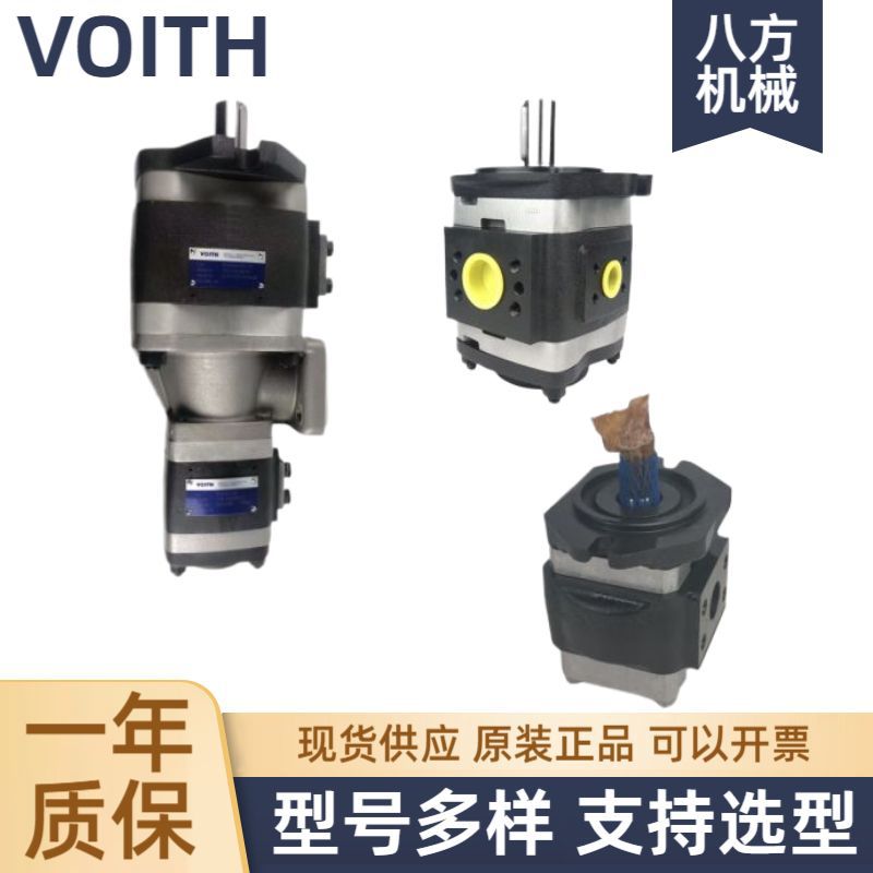进口VOITH福伊特双联齿轮泵IPVP5-50-101 IPV5-64-101液压泵油泵